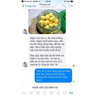 Viên nghệ mật ong Phấn hoa Cầu bình an