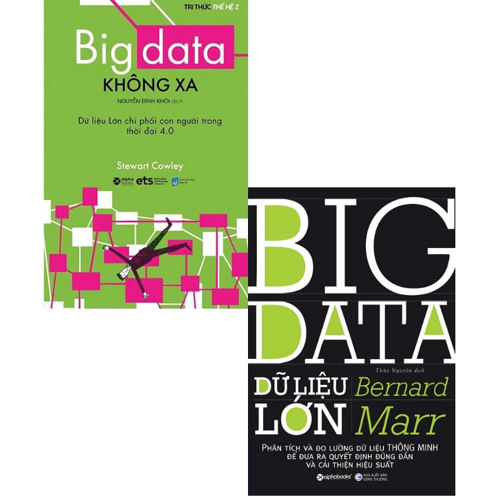 Sách - Combo Big Data Không Xa + Big Data - Dữ Liệu Lớn (Bộ 2 Cuốn)