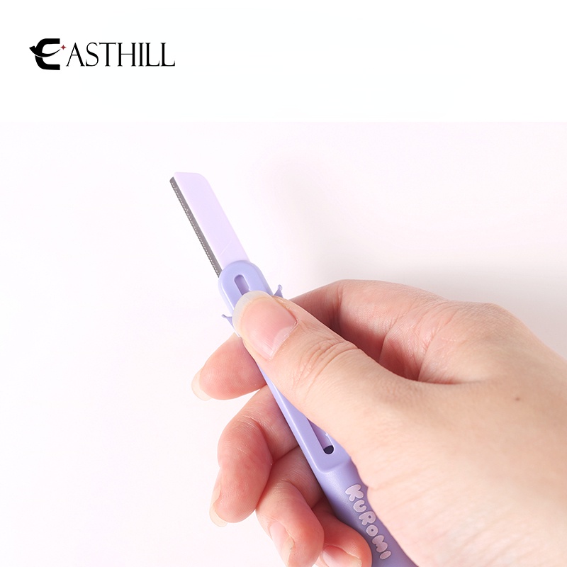 Dao Cạo Lông Mày An Toàn Hình Cô Gái Anime Cinnamoroll My Melody Kuromi Có Thể Thu Gọn