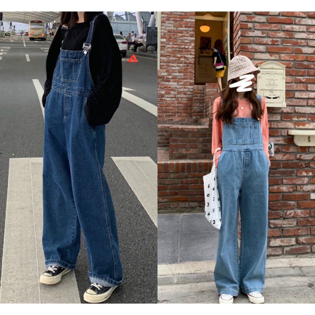 Quần yếm Jean suông rộng (Y18) –  HÀNG ORDER | BigBuy360 - bigbuy360.vn