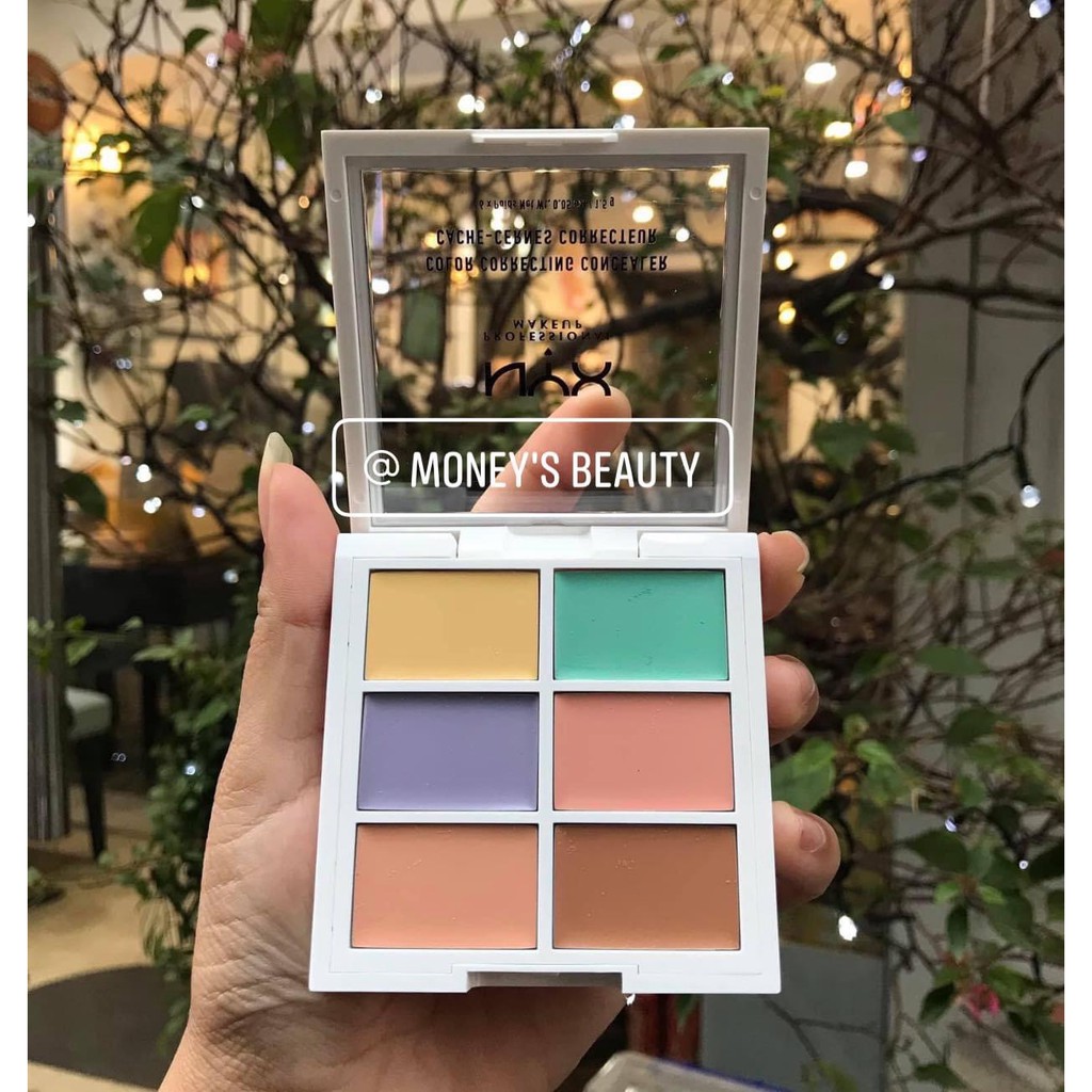 Bảng Che Khuyết Điểm NYX Color Correcting Concealer Palette