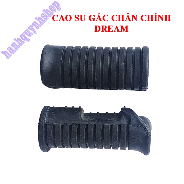 Bộ 2 cao su gác chân chính Dream loại đẹp màu đen