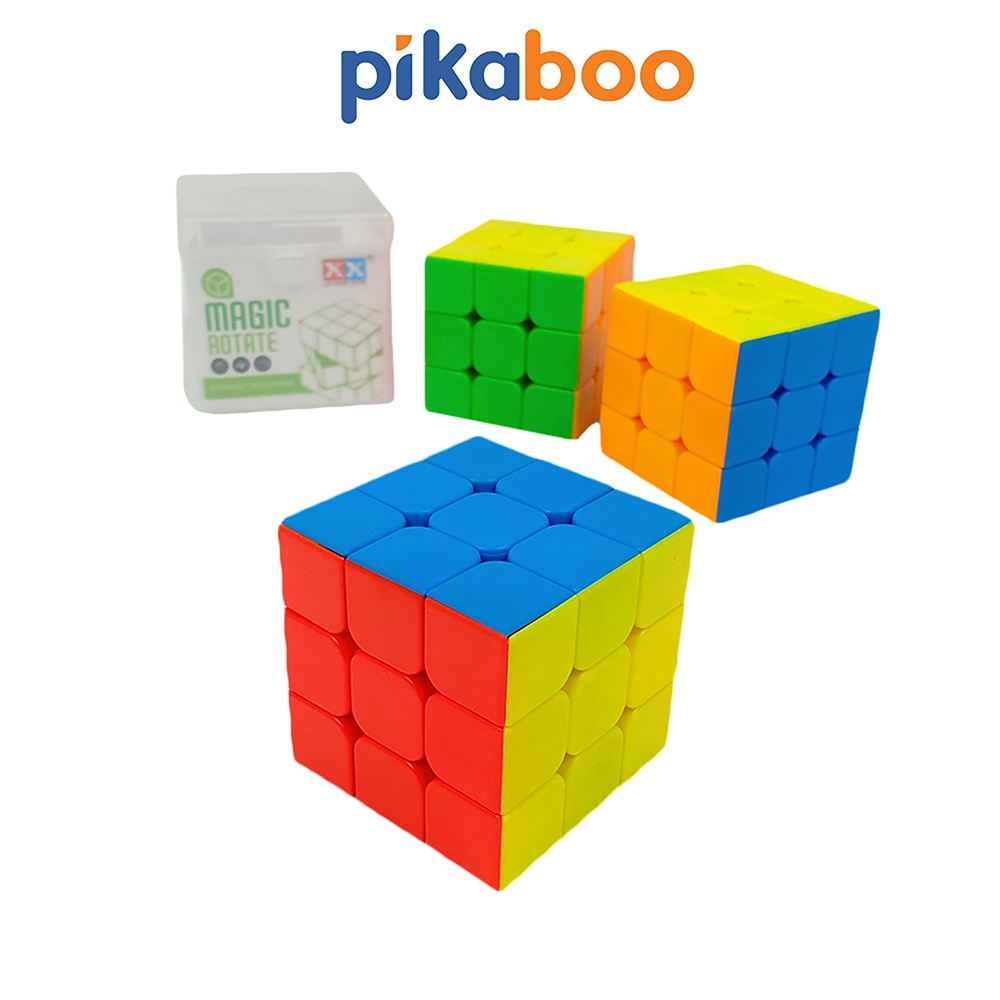 Đồ chơi trí tuệ rubik cao cấp Pikaboo. đa dạng kích thước, kích thích khả năng tư duy phán đoán, chất liệu nhựa cao cấp