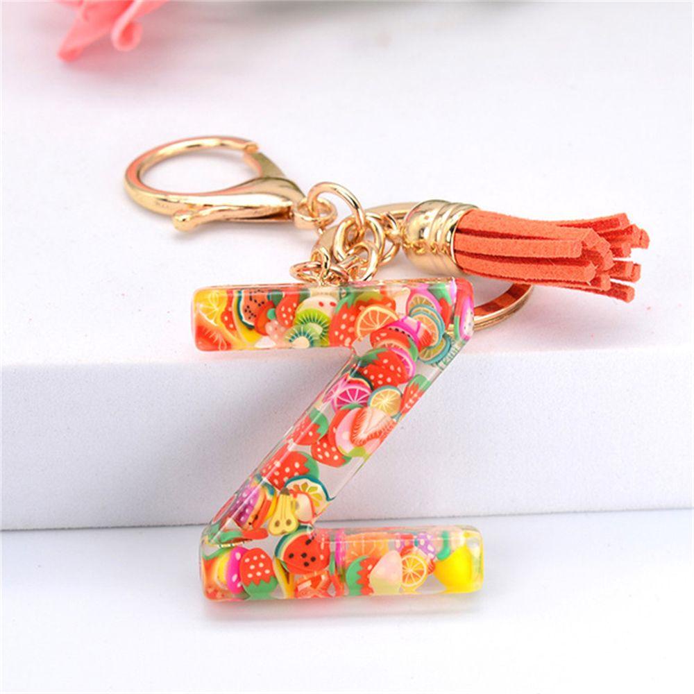 Móc Khóa Hình 26 Chữ Cái Sáng Tạo Kèm 26 Chữ Số Dành Cho Nữ