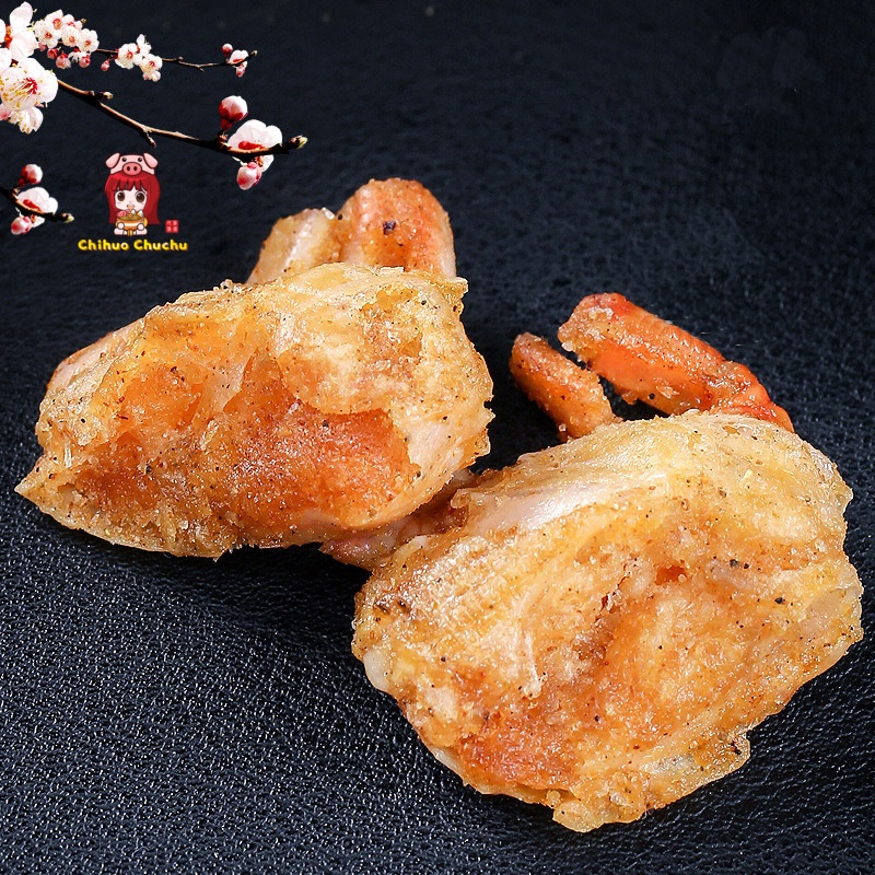 Cua sữa sấy giòn gia vị Cay Trứng muối