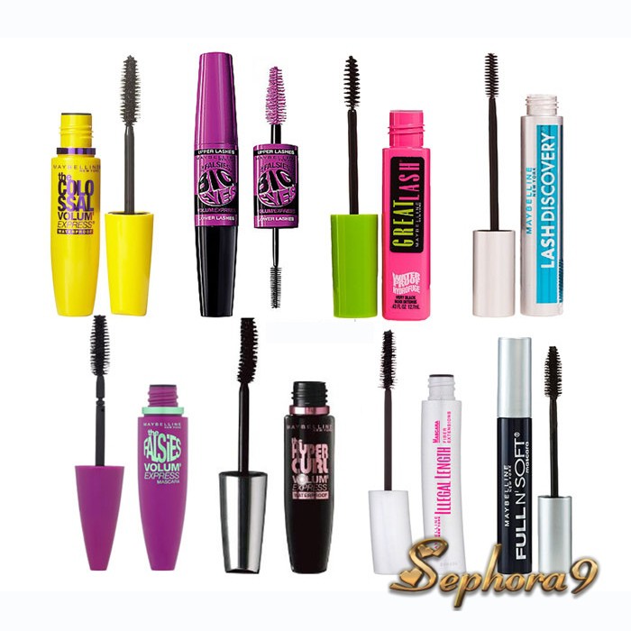 Chuốt Mi Mascara Maybelline The Colossal \ Falsie \ Lash Sensational \ Push Up Drama [Best Seller 2019] | BigBuy360 - bigbuy360.vn