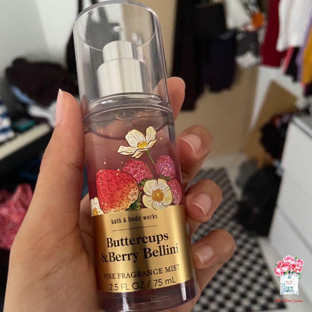Xịt Toàn Thân Bath & Body Works Kết Hợp Đa Dạng 4 Mùi Hương Khác Nhau Minisize 75ml
