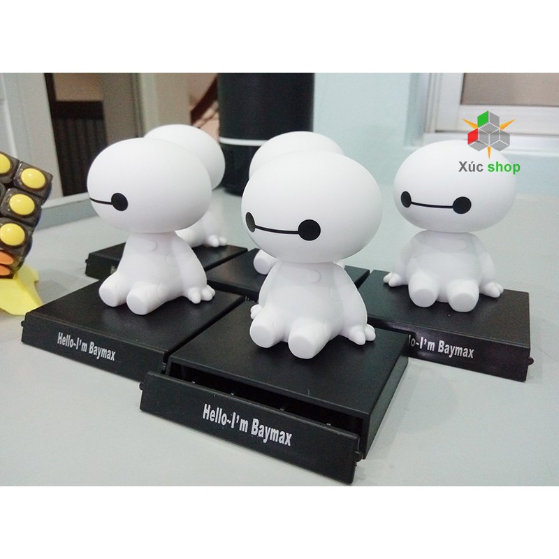 Giá đỡ điện thoại - Đồ chơi Lắc đầu - Mô hình Baymax - Big Hero