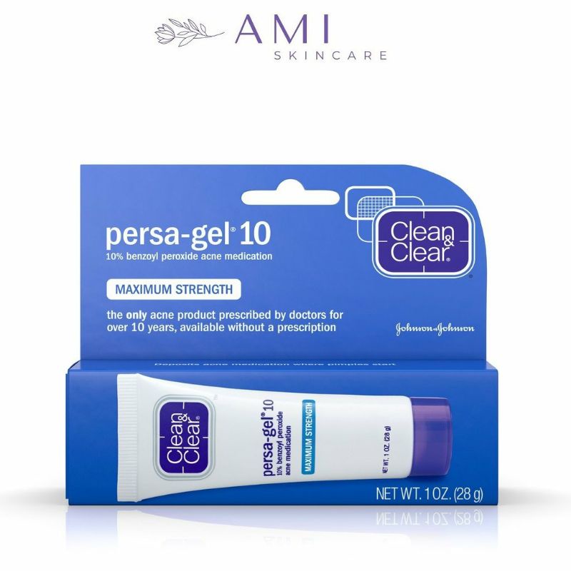 Kem giảm mụn Clean Clear Persa Gel 10 Benzoy Peroxide