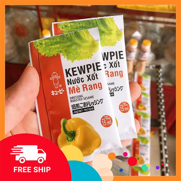 Sốt mè rang KEWPIE, nước sốt mè rang 15ml