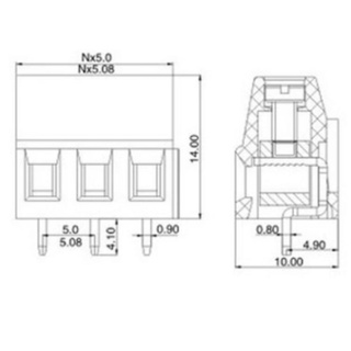KF128 3P 5.08MM