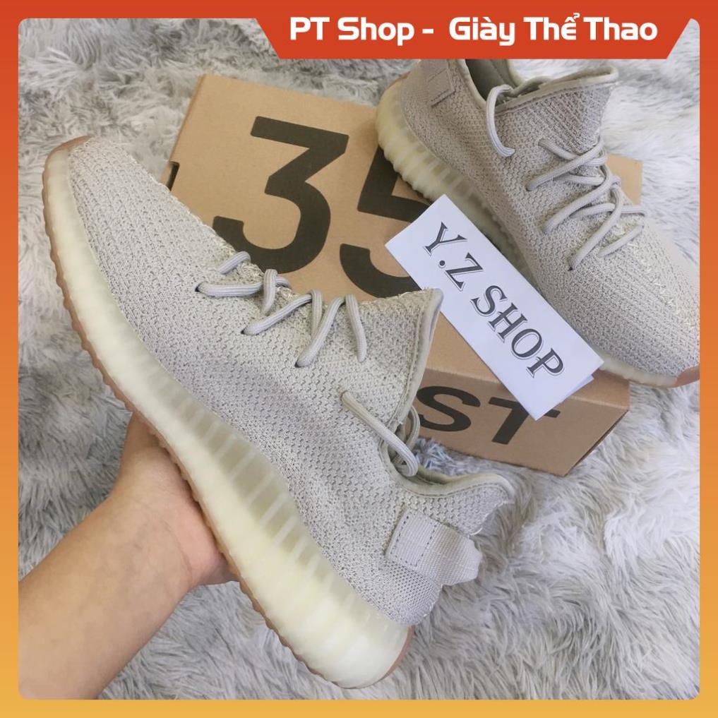 [FreeShip+ Hàng Xịn] Giày Sneaker FREESHIP Giày Thể Thao YZ350 Xám Sesame Nam Nữ,tặng full phụ kiện