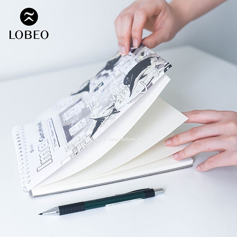 [ LỖ STORE ] Sổ vẽ Nabii Ima Sketchbook - 160gsm 32 trang