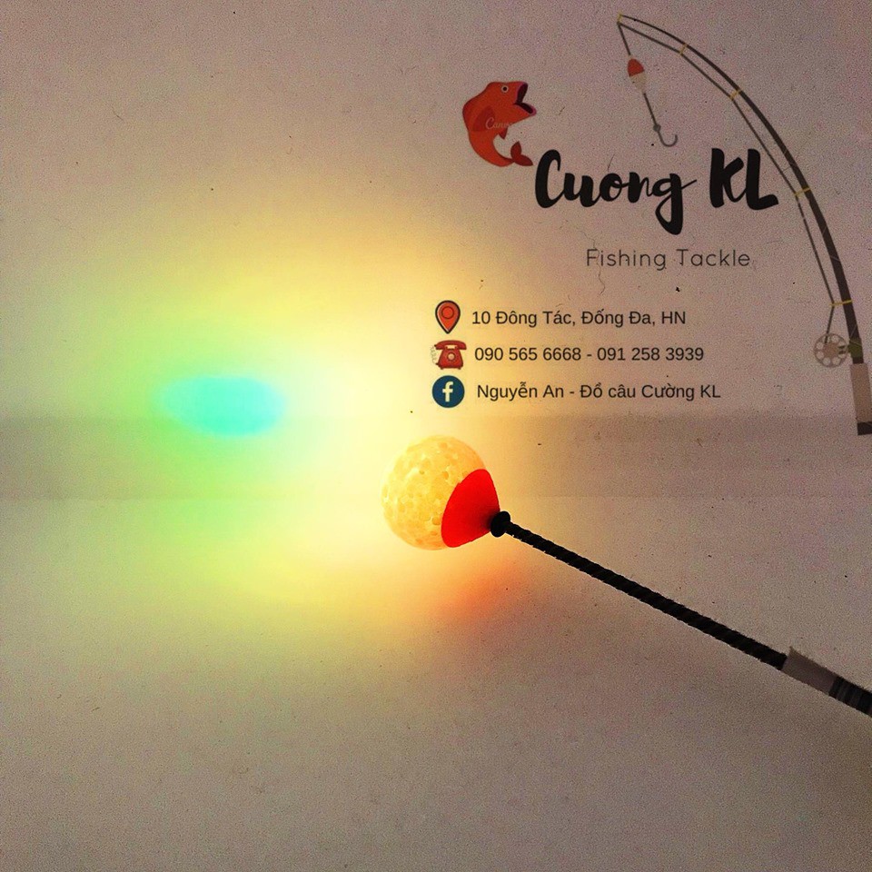 Cọng phao vặn 2 trong 1 dùng cả ban ngày và ban đêm