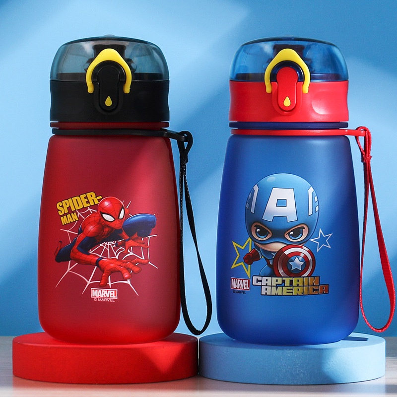 Bình Nước Chất Liệu Tritan Không Chứa BPA Hình Nhân Vật Disney Dễ Thương Cho Bé
