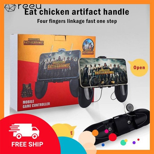 Tay Cầm Chơi Game W12⚡️𝐂𝐀𝐎 𝐂𝐀̂́𝐏 𝐍𝐇𝐀̂́𝐓⚡️Hỗ Trợ Game Pubg, Ros, Free Fire Controller