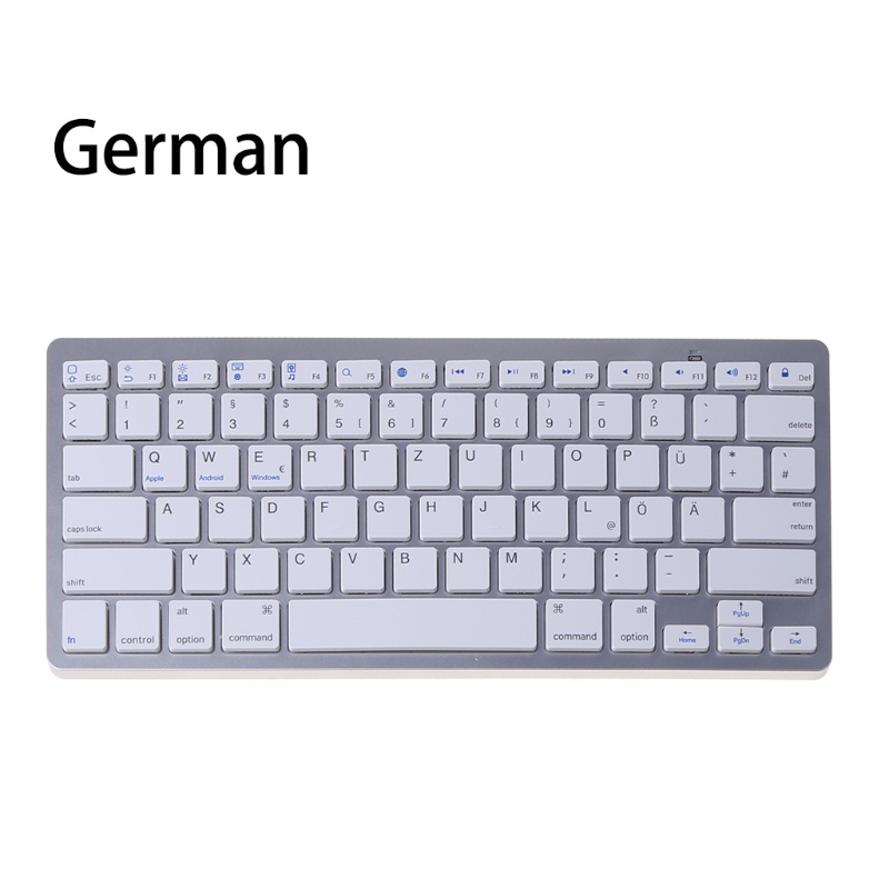 Bàn Phím Bluetooth Không Dây Cho Máy Tính Bảng / Laptop / Du Lịch