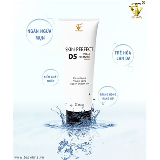 Sữa rửa mặt D5 Top White Chính Hãng