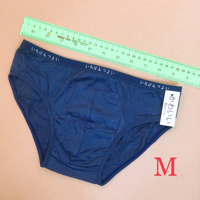 QUẦN LÓT NAM 100% cotton chuẩn NHẬT, 40-66KG mang vừa