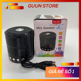 Loa bluetooth nghe nhạc mini chính hãng gutek ws887 guun store lb887
