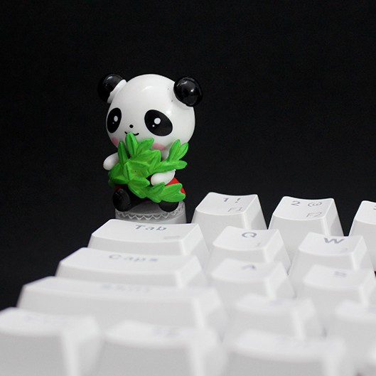 Keycap lẻ hình Gấu Trúc Panda siêu dễ thương( Keycap Artisan )