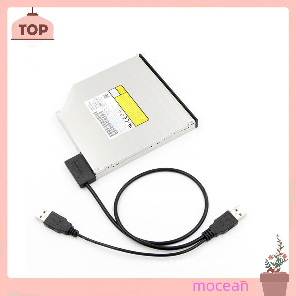 Dây Cáp Chuyển Đổi Usb 2.0 Sang 7 + 6 13pin Cho Sata Cd / Dvd