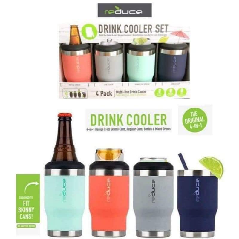 LY GIỮ LẠNH REDUCE 4 IN 1 MULTI-USE DRINK COOLER