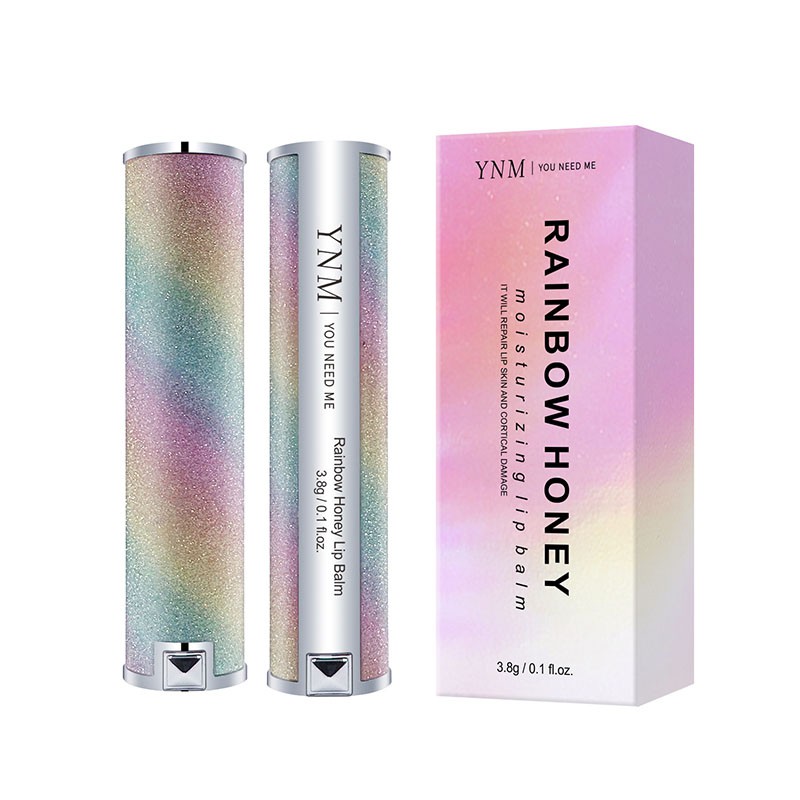 SON DƯỠNG ĐỔI MÀU YNM RAINBOW HONEY LIP BALM ĐẸP LUNG LINH NHẬP KHẨU CHÍNH HÃNG - 4319