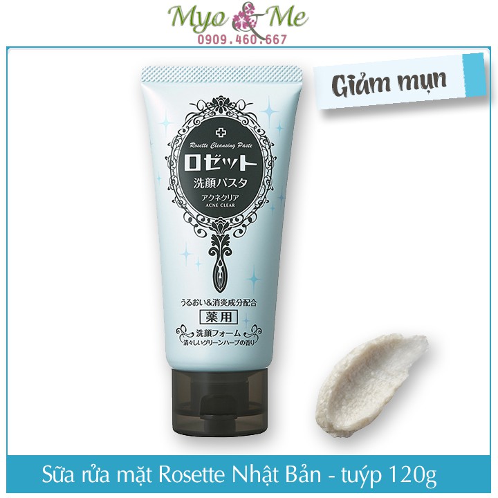 Sữa rửa mặt Rosette Nhật Bản