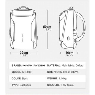 Balo Mark Ryden thế hệ mới – Compacto Pro