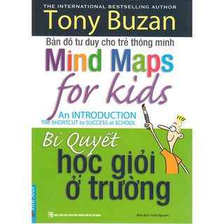 Sách - Tony Buzan - Bí Quyết Học Giỏi Ở Trường Tặng Post Card Danh Ngôn