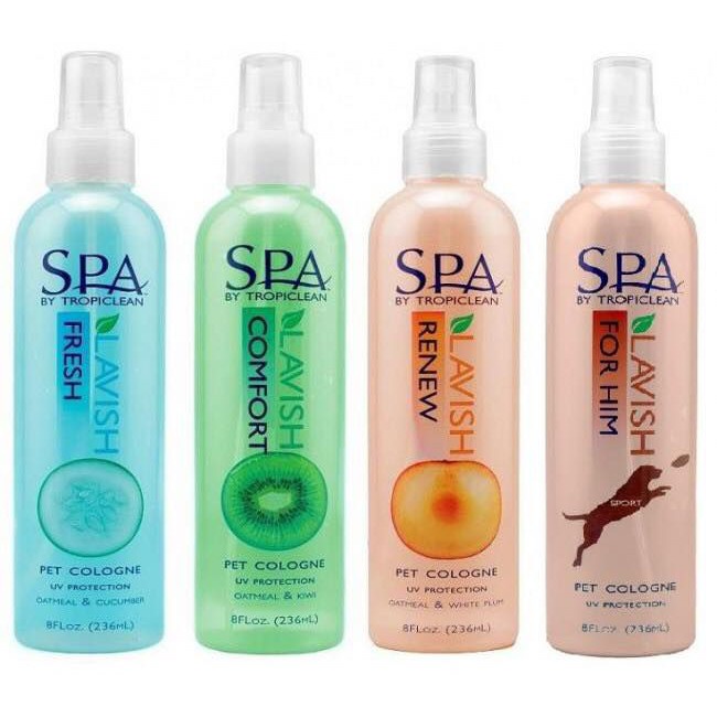 Xịt Dưỡng Lông Tropiclean Hương Mận Trắng- Spa Renew Cologne