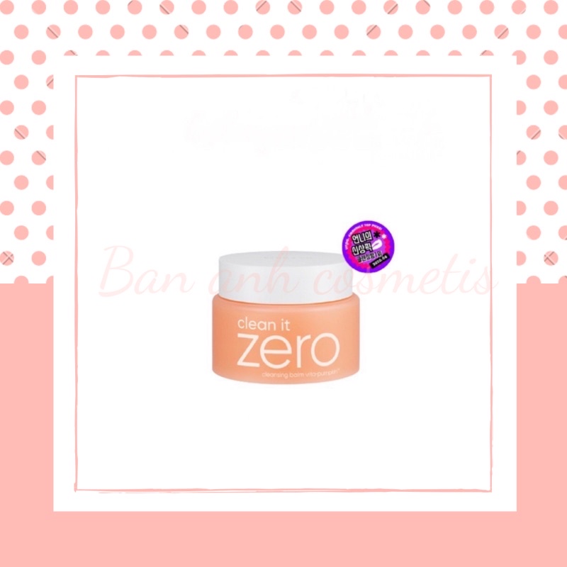 SÁP TẨY TRANG ZERO CAM