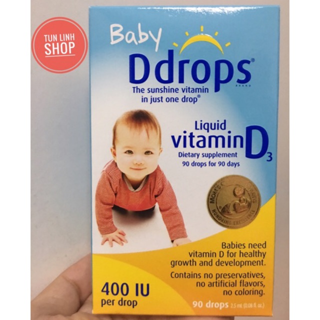 Vitamin d3 baby ddrops