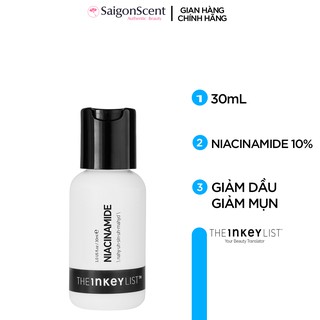 [SaigonScent] Tinh chất giảm thâm đều màu da The Inkey List - Niacinamide (30mL )