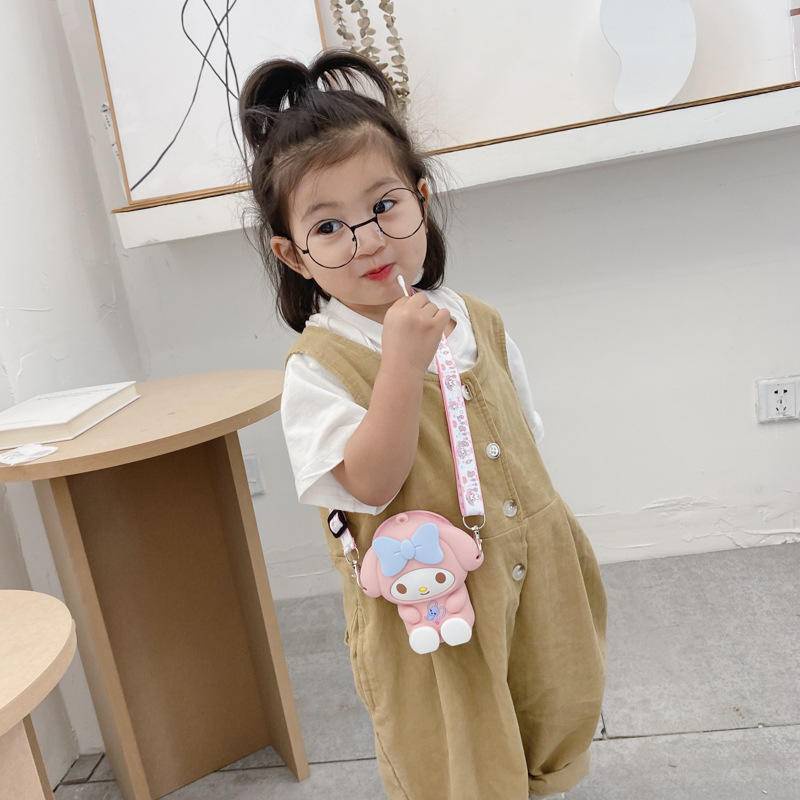 Túi Đeo Chéo Vai Và Đeo Chéo Hình Hoạt Hình Dành Cho Bé Gái Dễ Thương