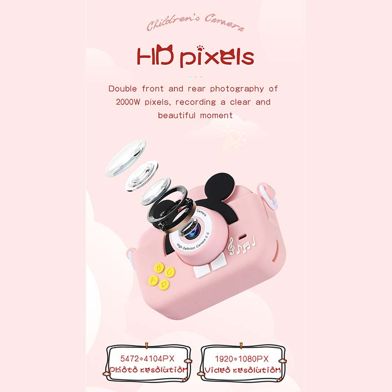 Children's Digital Camera HD Children's Camera Mini Camera Toy Birthday Gift Children's Educational Toy Camera | BigBuy360 - bigbuy360.vn
