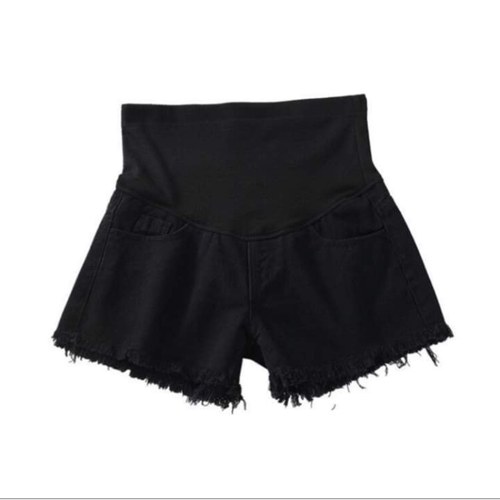 Quần Sooc Bầu Kaki Cạp Cao.Quần Bầu Cạp Chéo Có Dây Chun Chỉnh Bụng A040 Lin Store66