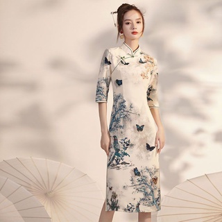 Sườn xám Thượng Hải Thêu Linh
