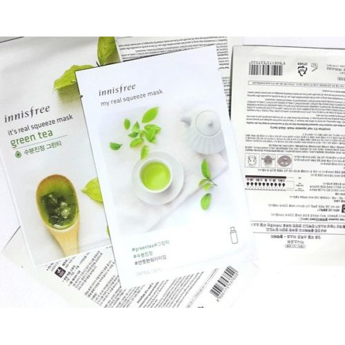 Mặt Nạ Trà Xanh Innisfree My Real Squeeze Mask Green Tea