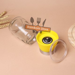 HỦ XAY TIÊU THỦY TINH XT01