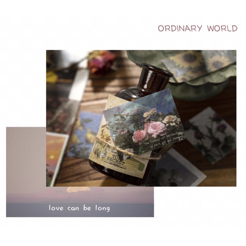 Sticker phong cảnh 50 chiếc ST089