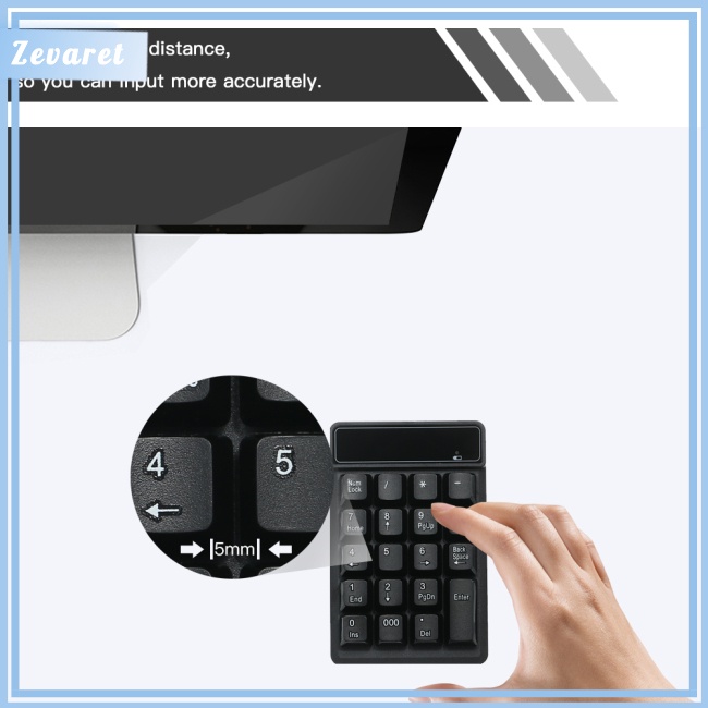 Bàn Phím Số Không Dây Cảm Ứng Cơ Học Dành Cho Ngân Hàng Tài chính