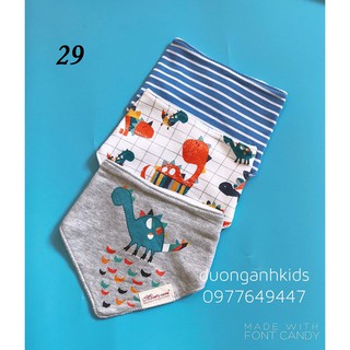Set 3 yếm tam giác