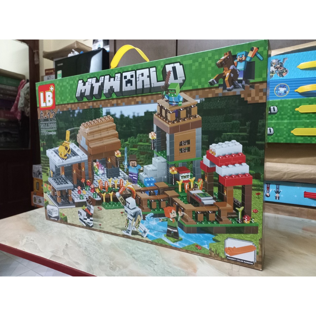 Lắp Ráp Myworld Xếp Hình Nông Trại Chiến Binh LB600