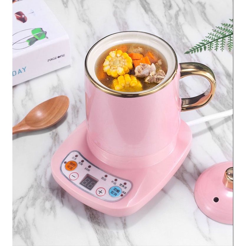 Cốc điện đa năng thần thánh mọi người săn đón Nấu Cháo Soup Dinh Dưỡng, Hãm Trà Hoa Thảo Dược,...