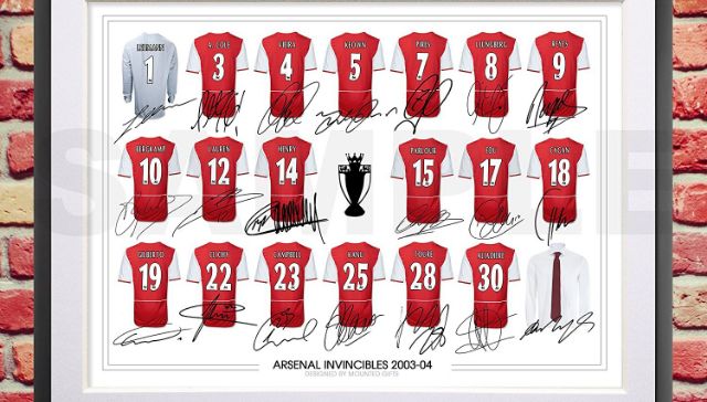 Áo đấu cao cấp Arsenal 2003 - 2004 - MÙA GIẢI BẤT BẠI