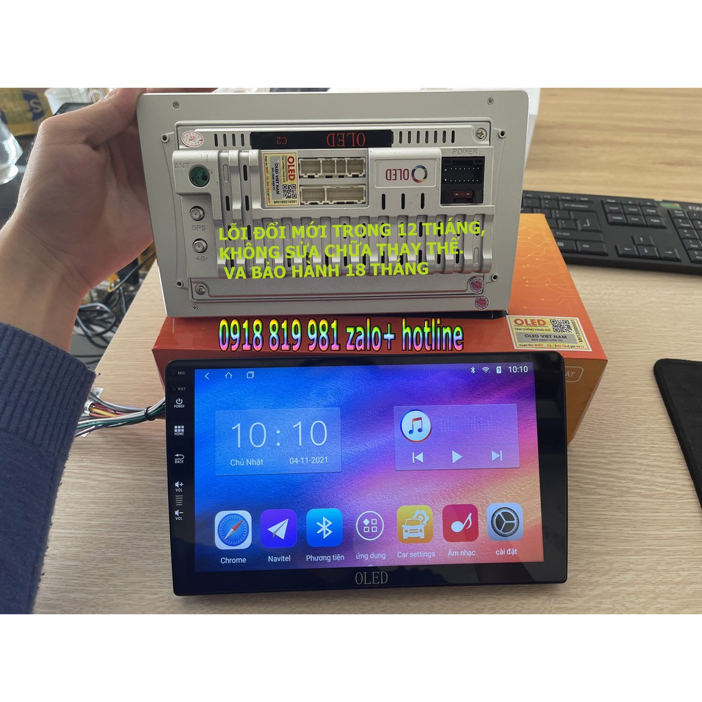 Màn Hình Android Oled C2 Theo Xe HUYNDAI I10 2014-2020