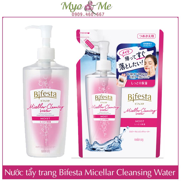 (SP Mới) Nước Tẩy Trang Bifesta Micellar Cleansing Water - 400ml