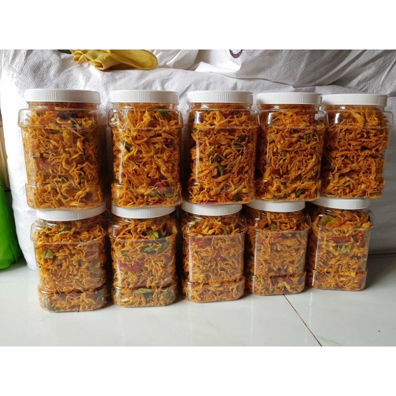 HỦ 500g KHÔ GÀ LÁ CHANH LOẠI NGON | BigBuy360 - bigbuy360.vn
